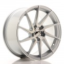 Japan Racing JR36 18x9 ET35 5x120 Silver Brushed Face