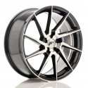 Japan Racing JR36 19x8,5 ET20-50 5H BLANK Gloss Black Machined Face