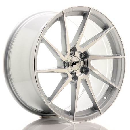 Japan Racing JR36 20x10 ET35 5x120 Silver Brushed Face