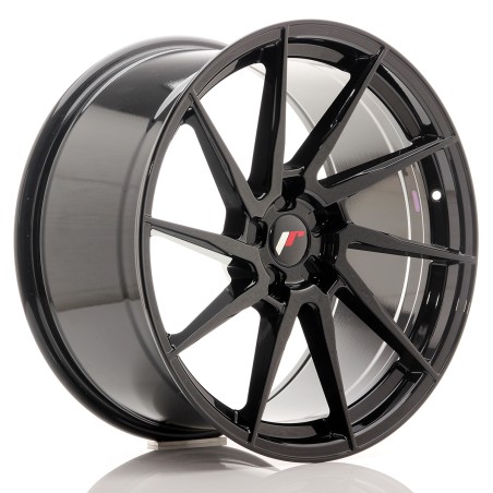 Japan Racing JR36 20x10 ET20-45 5H BLANK Gloss Black