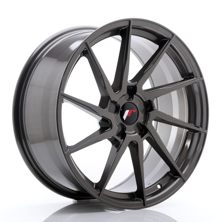 Japan Racing JR36 20x9 ET15-38 5H BLANK Hyper Gray