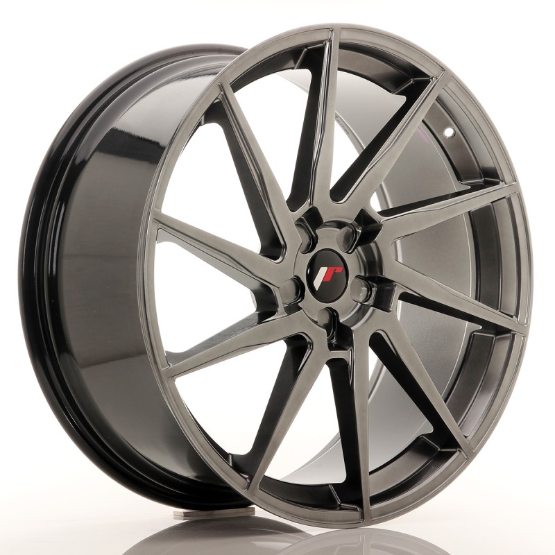 Japan Racing JR36 23x10 ET30-55 5H BLANK Hyper Black