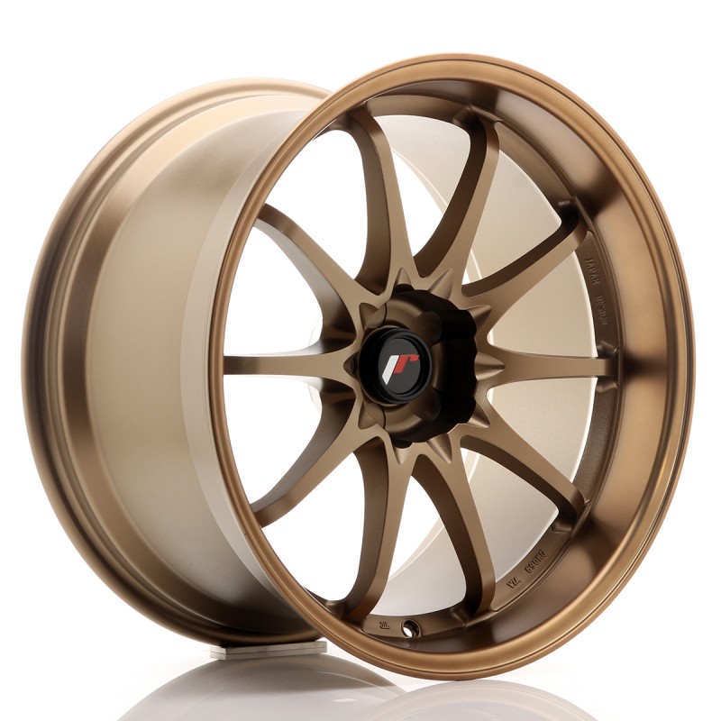 Japan Racing JR5 19x10.5 ET12 5H BLANK Dark Anodized Bronze