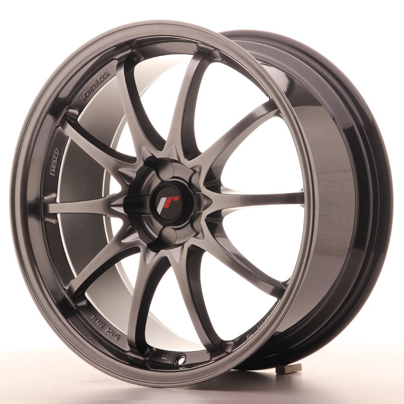 Japan Racing JR5 19x8.5 ET43 5H BLANK Hyper Black