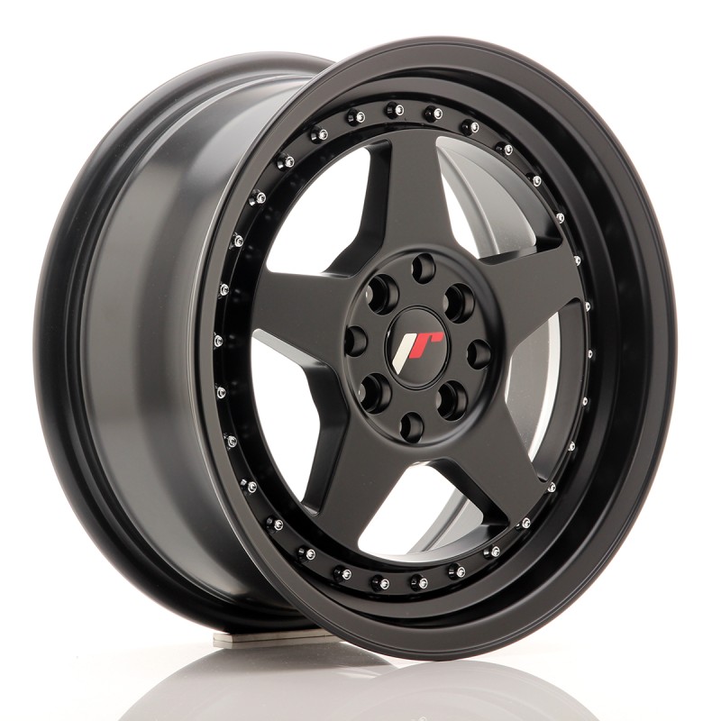 Japan Racing JR6 15x7 ET35 4x100/114 Matt Black