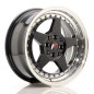 Japan Racing JR6 15x7 ET35 4x100/114 Gloss Black w/Machined