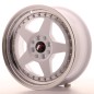 Japan Racing JR6 16x7 ET35 4x100/114 White w/Machined Lip