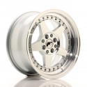 Japan Racing JR6 16x8 ET25 4x100/108 Silver Machined Face