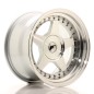 Japan Racing JR6 16x9 ET0-20 BLANK Silver Machined Face