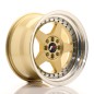 Japan Racing JR6 16x9 ET20 4x100/108 Gold w/Machined Lip