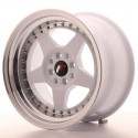 Japan Racing JR6 16x9 ET20 4x100/108 White w/Machined Lip