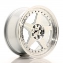 Japan Racing JR6 17x8 ET35 4x100/114 Silver Machined Face