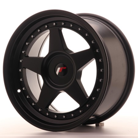 Japan Racing JR6 17x9 ET20-35 BLANK Matt Black