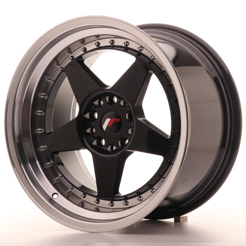 Japan Racing JR6 18x10,5 ET25 5x114,3/120 Gloss Black w/Machined