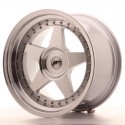 Japan Racing JR6 18x10,5 ET0-25 BLANK Silver Machined Face