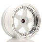 Japan Racing JR6 18x10,5 ET0-25 BLANK White w/Machined Lip