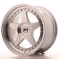 Japan Racing JR6 18x9,5 ET20-40 BLANK Silver Machined Face