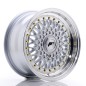 Japan Racing JR9 15x7 ET20 BLANK Silver w/Machined Lip