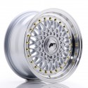 Japan Racing JR9 15x7 ET20 4x100/108 Silver w/Machined Lip