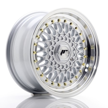 Japan Racing JR9 15x8 ET15 4x100/114 Silver w/Machined Lip