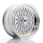 Japan Racing JR9 15x8 ET15 4x100/114 Silver w/Machined Lip