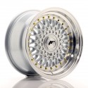 Japan Racing JR9 15x8 ET20 BLANK Silver w/Machined Lip