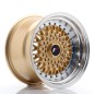 Japan Racing JR9 15x9 ET10 4x100/108 Gold w/Machined Lip