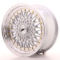 Japan Racing JR9 16x8 ET25 BLANK Silver w/Machined Lip