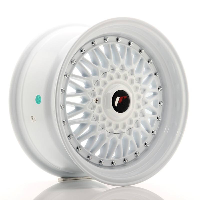 Japan Racing JR9 16x8 ET25 4x100/108 White w/Machined Lip