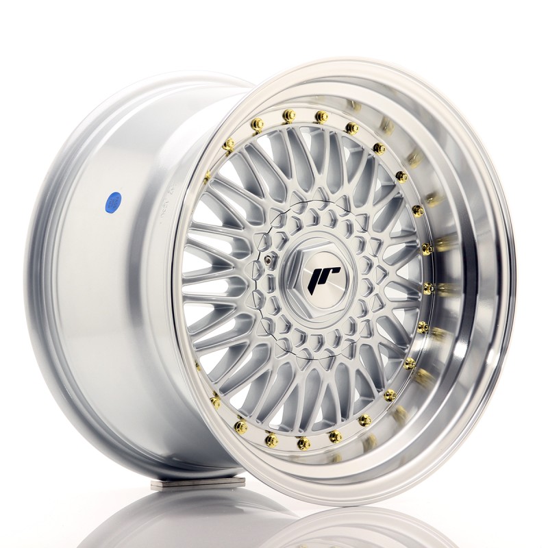 Japan Racing JR9 17x10 ET20 BLANK Silver w/Machined Lip