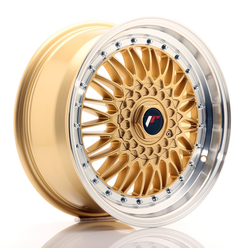 Japan Racing JR9 17x7,5 ET20 BLANK Gold w/Machined Lip