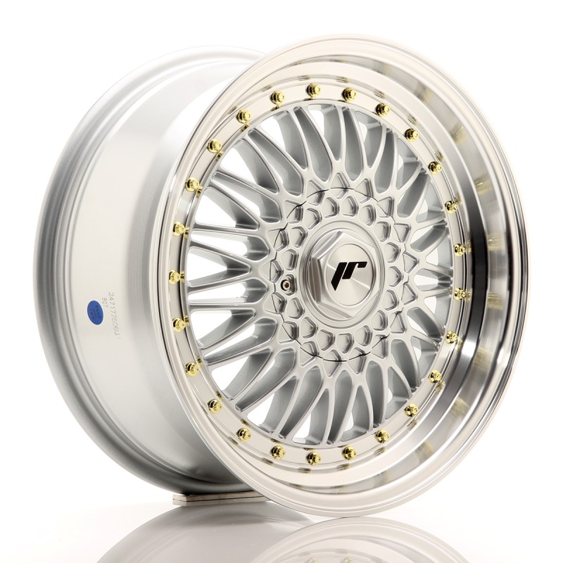 Japan Racing JR9 17x7,5 ET35 BLANK Silver w/Machined Lip