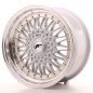 Japan Racing JR9 17x8,5 ET20 4x100/108 Silver w/Machined Lip