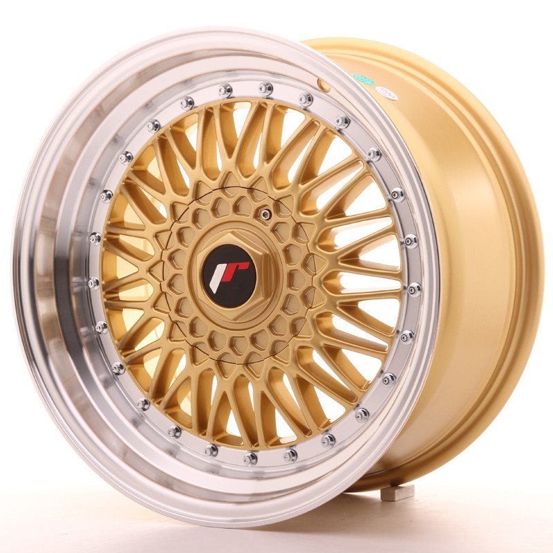 Japan Racing JR9 17x8,5 ET35 5x112/120 Gold w/Machined Lip