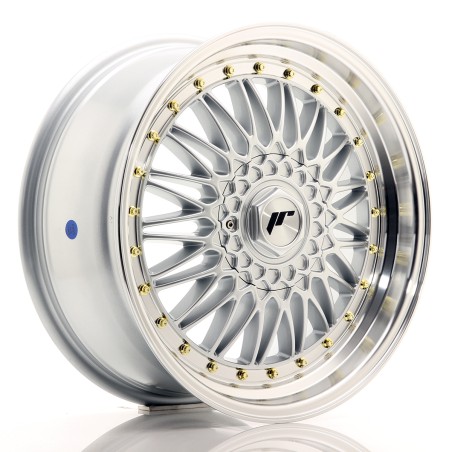 Japan Racing JR9 18x8 ET40 5x112/114 Silver w/Machined Lip