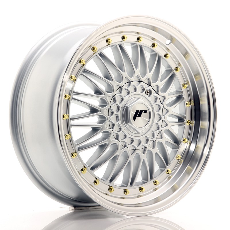 Japan Racing JR9 18x8 ET35-40 BLANK Silver w/Machined Lip