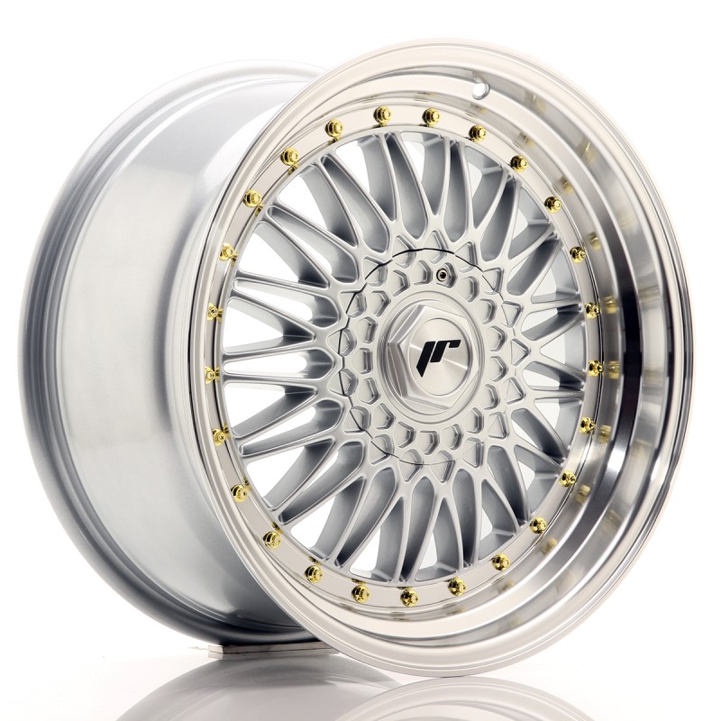 Japan Racing JR9 18x9 ET40 5x112/114 Silver w/Machined Lip