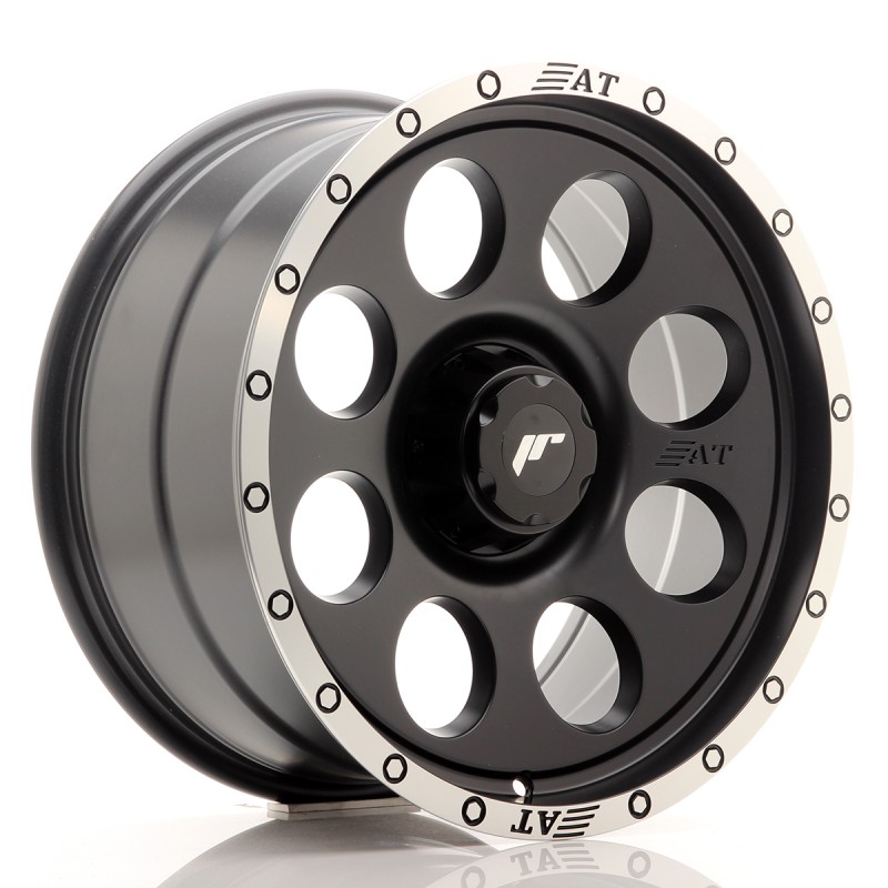 Japan Racing JRX4 18x9 ET20 6H BLANK Matt Black w/Machined Lip