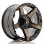 Japan Racing JRX5 18x9 ET20 6x139.7 Titanium Black