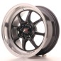 Japan Racing TF2 15x7,5 ET30 4x100/108 Gloss Black