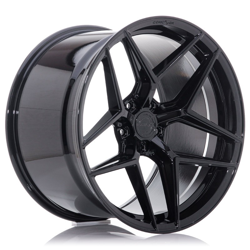 Concaver CVR2 20x9 ET20-51 BLANK Platinum Black