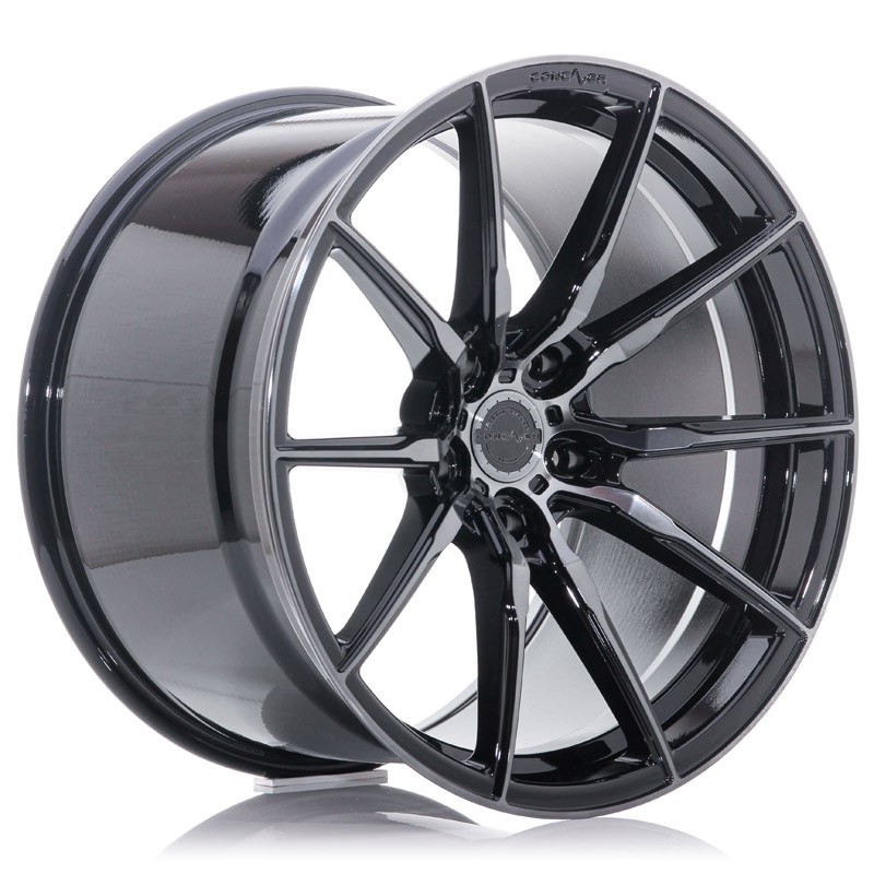 Concaver CVR4 19x10 ET20-51 BLANK Double Tinted Black