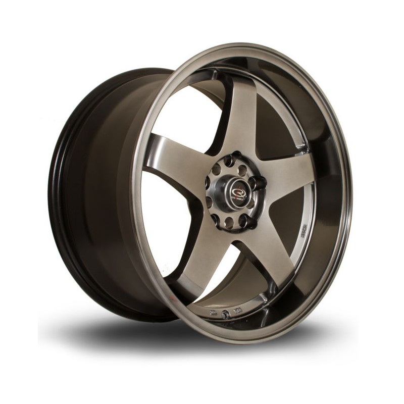 Llanta Rota GTR-D 18x10 5x114 HBlack