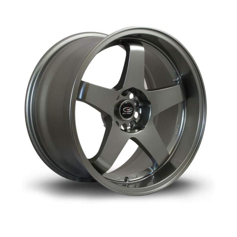 Llanta Rota GTR-D 18x10 5x114 Steelgrey