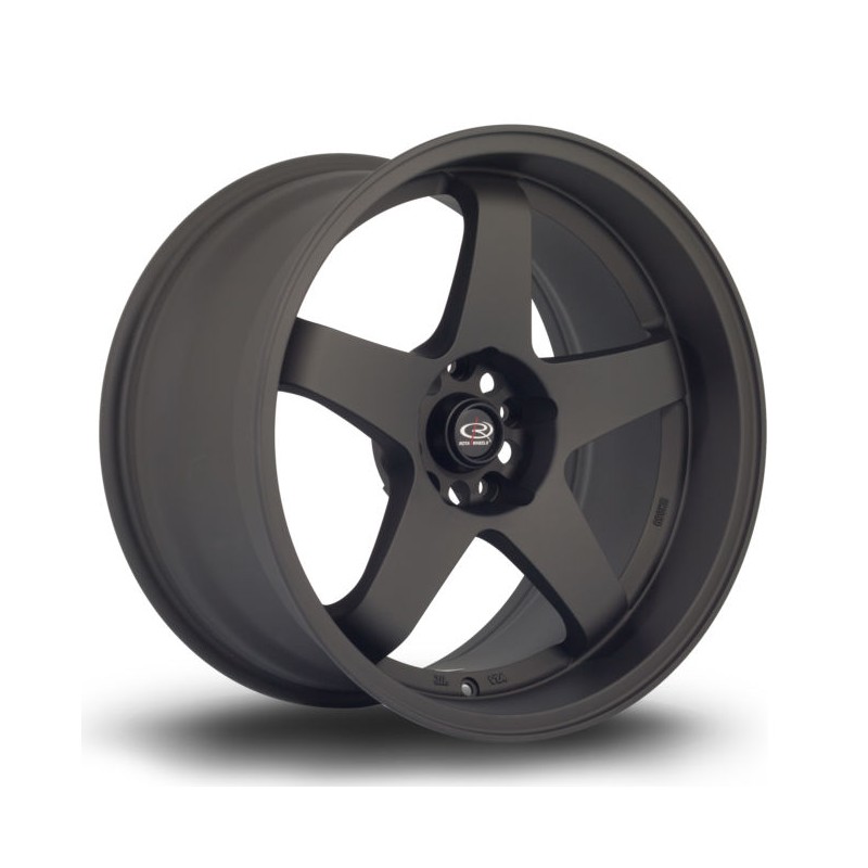 Llanta Rota GTR-D 18x10 5x114 FBlack2