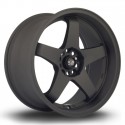 Llanta Rota GTR-D 18x9.5 5x114 FBlack2