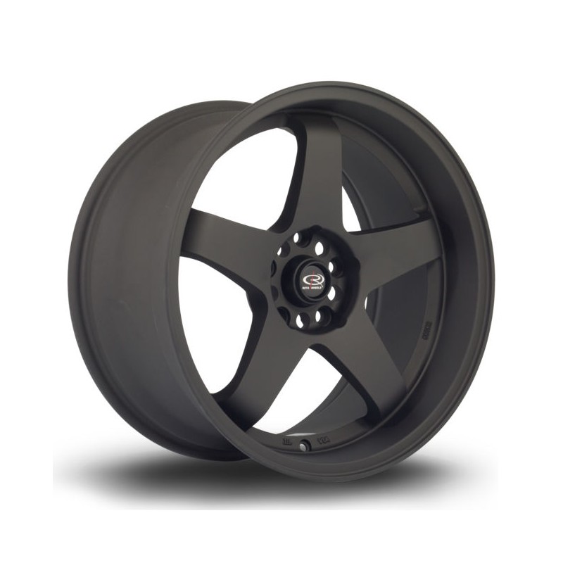 Llanta Rota GTR-D 18x9.5 5x114 FBlack2