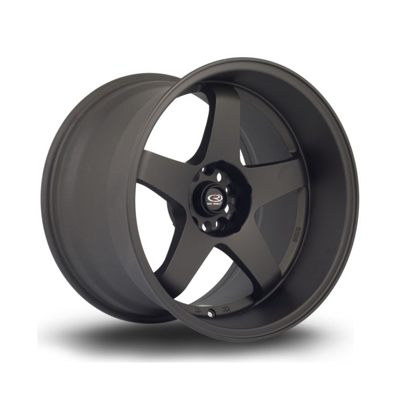 Llanta Rota GTR-D 18x12 5x114 FBlack2