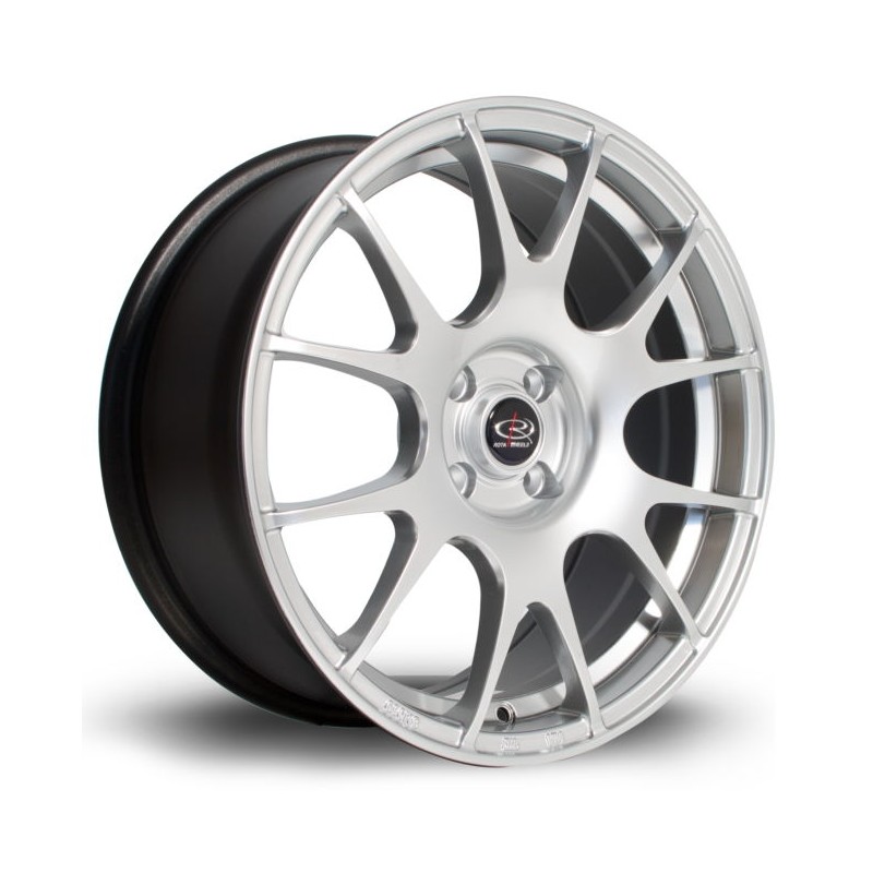 Llanta Rota Blitz 17x7.5 4x108 HSilver