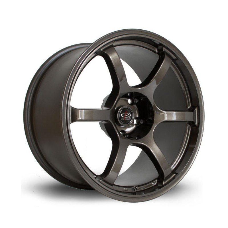 Llanta Rota Boost 18x10 5x114 Gunmetal